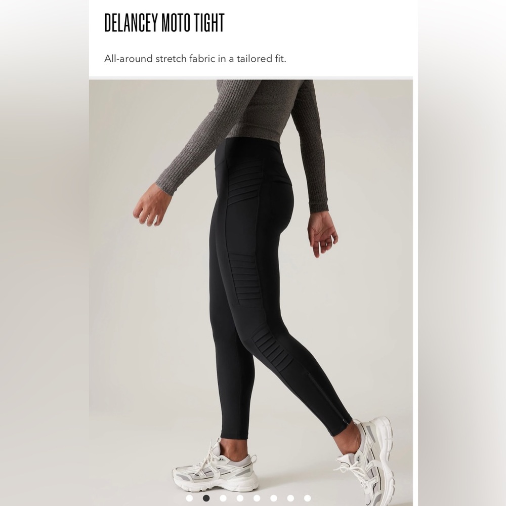 ATHLETA - DELANCEY MOTO TIGHT. Brand new!!